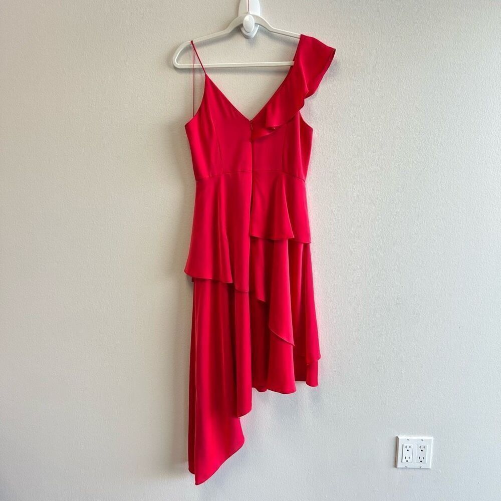 Aidan Mattox 10 Red Dress - Picture 6 of 13